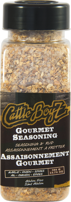 Cattle Boyz Gourmet Seasoning, 395 mL