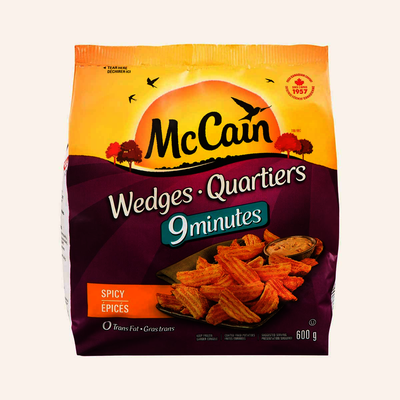 McCain Spicy 9 Minute Wedges, 600 g