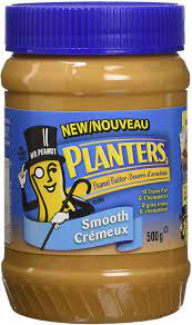 PLANTERS PEANUT BUTTER SMOOTH, 500 g
