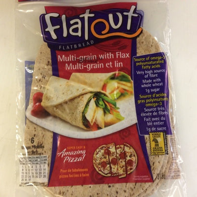 Flatout Multigrain With Flax Flatbread, 318 g