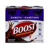 Boost Diabetic Chocolate Complete Nutrition Shakes, 6 x 237 mL