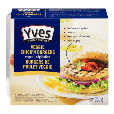 Yves Veggie Chick'N Burgers, 300 g