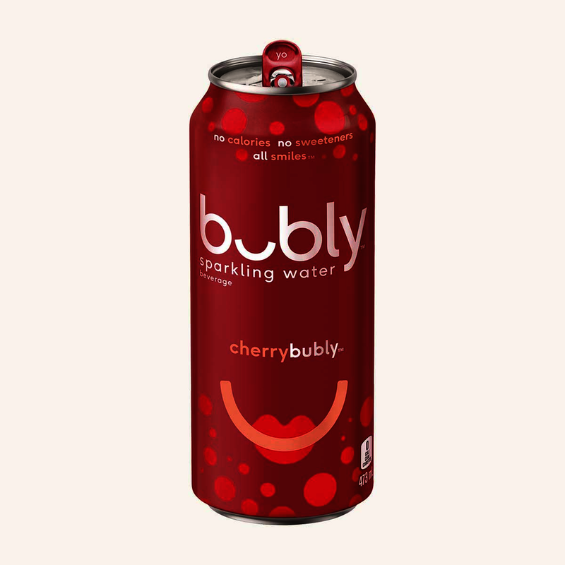 Bubly Cherry Sparkling Water, 473 mL