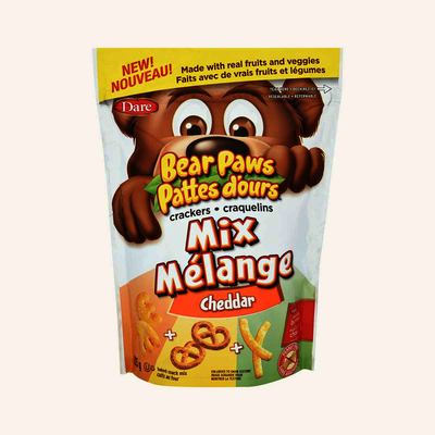 Bear Paws Cheddar Cracker Mix, 235 g
