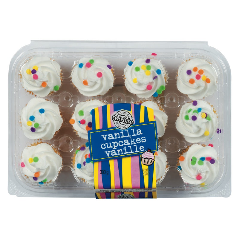 Two Bite Vanilla Cupcakes, 300 g