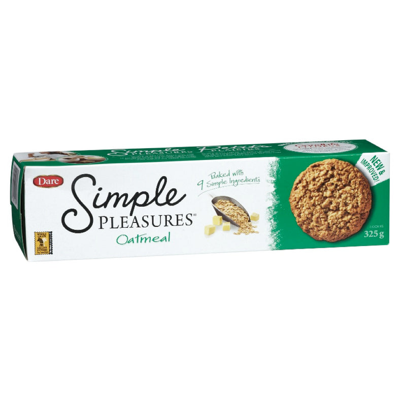 Dare Simple Pleasures Oatmeal Cookies, 300 g