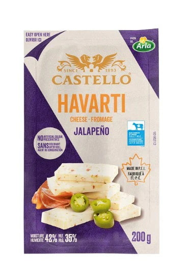 Dofina Arla Havarti Cheese With Jalapeno, 200g