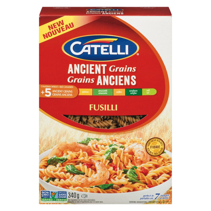 Catelli Ancient Grains Fusilli, 340 g