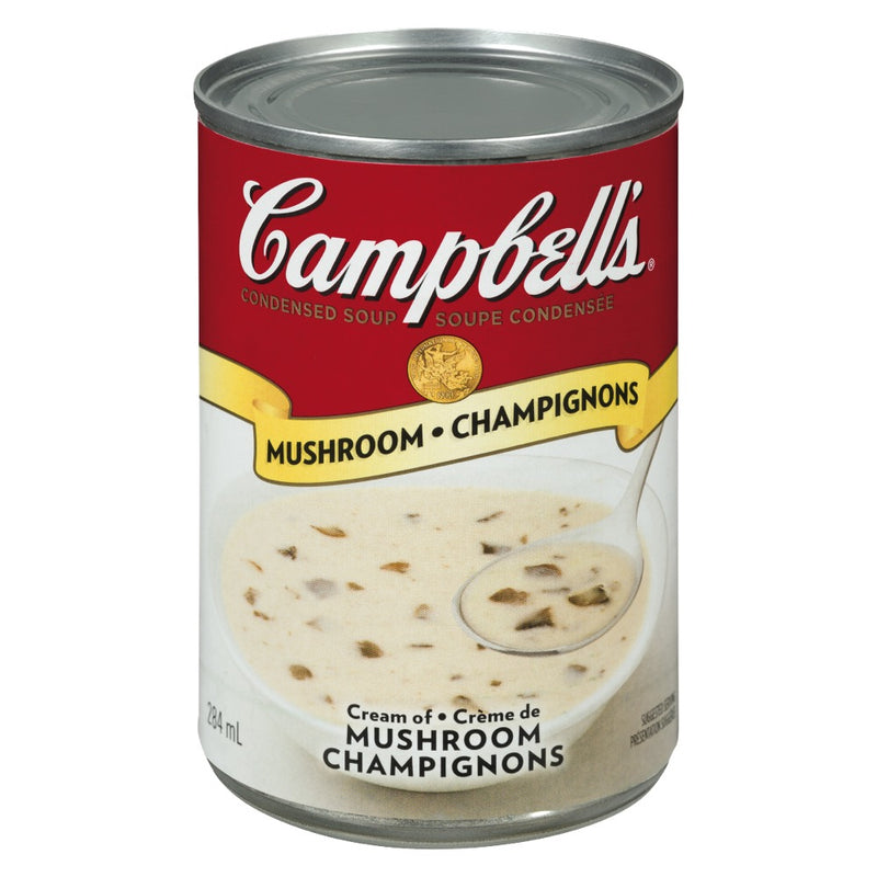 Campbell's Cream Of Mushroom Condensed Soup, 284 mL