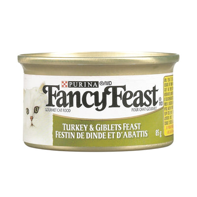 Fancy Feast Turkey & Giblets Feast, 85 g