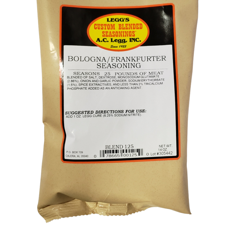 Legg's Bologna Frankfurter Seasoning, 397 g