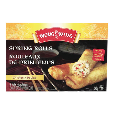 Wong Wing Chicken Spring Rolls, 545 g