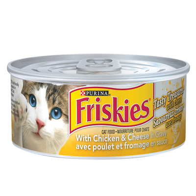 Friskies Chicken & Cheese In Gravy, 156