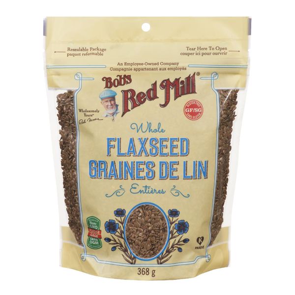 Bob's Red Mill Gluten Free Whole Flaxseed, 368 g