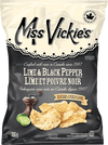Miss Vickie's Lime & Black Pepper Chips, 200g