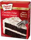 Duncan Hines Chocolate Fudge Moist Deluxe Cake Mix, 515 g