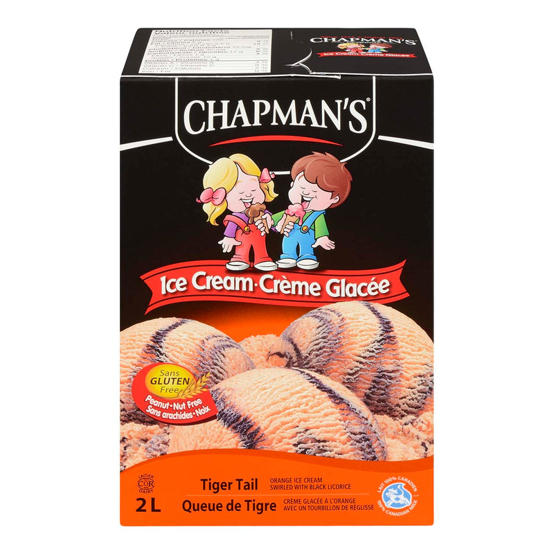 Chapman's Tiger Tail Ice Cream, 2L