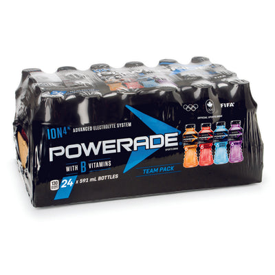 Powerade Team Pack Sports Drinks, 24 ct