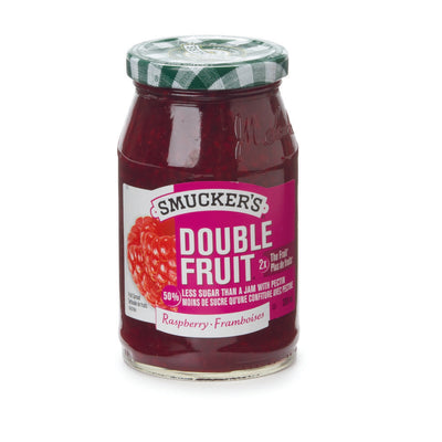 Smucker's Double Fruit Raspberry Jam, 390 mL