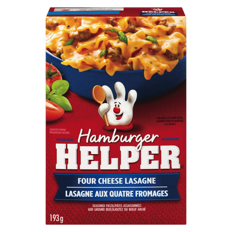 Hamburger Helper Four Cheese Lasagna, 193 g