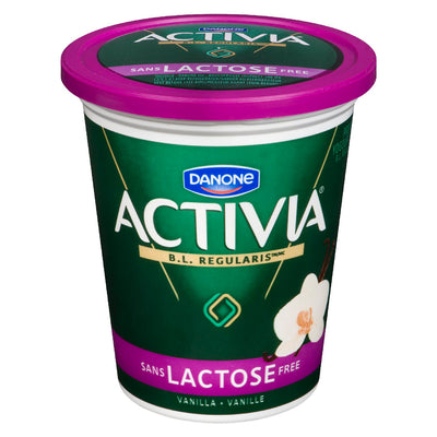 Danone Activia Lactose Free Vanilla Yogurt, 650g