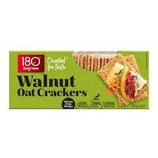 180 DEGREE WALNUT OAT CRACKERS