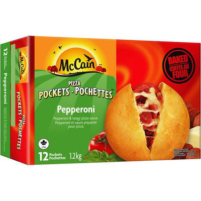 McCain Pepperoni Pizza Pockets, 1.2kg