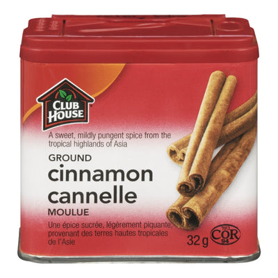 Club House Ground Cinnamon, 32 g