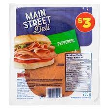 MAIN STREET PEPPERONI, 250g