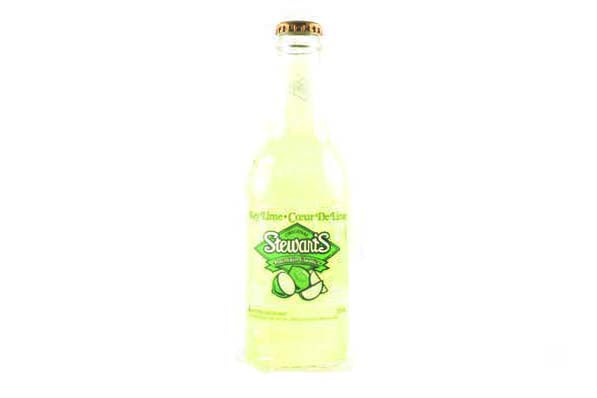 Stewart's Key Lime Soda, 355 mL