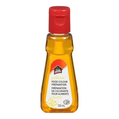 Club House Yellow Food Colouring, 28 mL