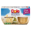 Dole Diced Pears In Fruit Juice, 428mL   (4 x 107mL)