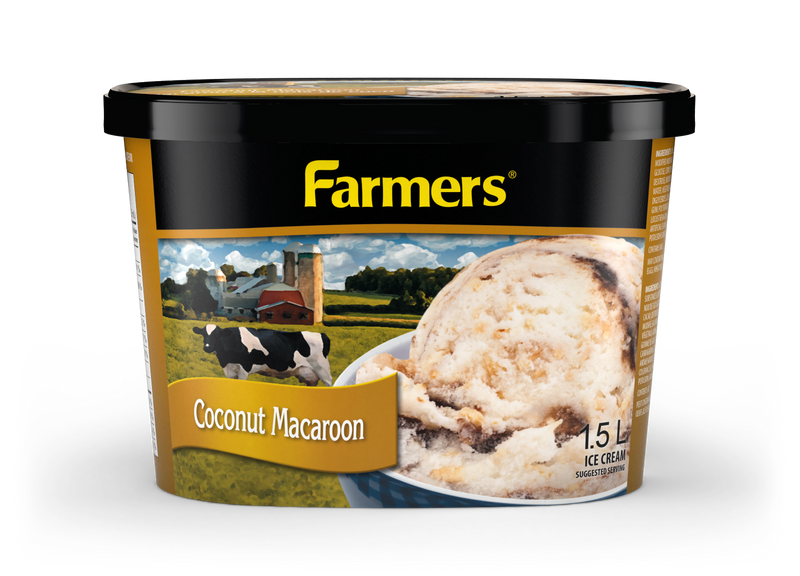 FARMERS ICE CREAM COCONUT MACAROON