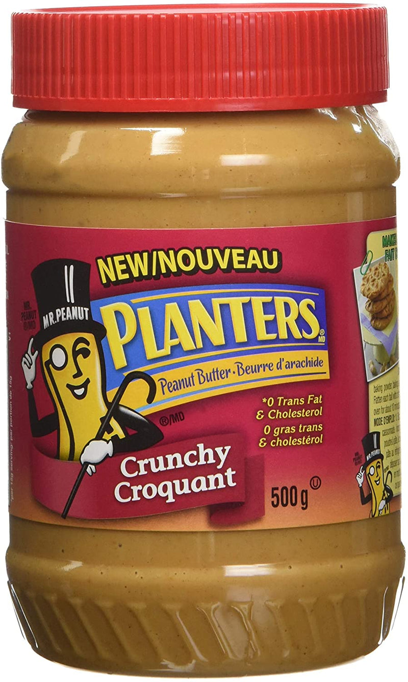 Planters Crunchy Peanut Butter, 500 g