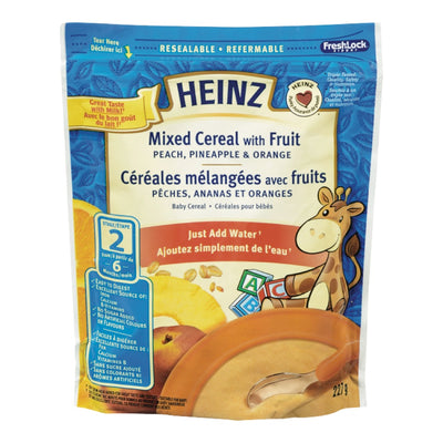 Heinz Mixed Cereal with Fruit, 227 g