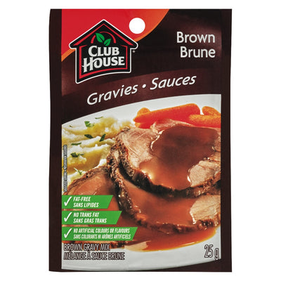 Club House Brown Gravy Mix, 25 g