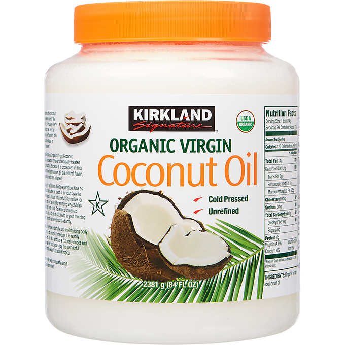 Kirkland Signature Organic Virgin Coconut Oil, 2.3 kg