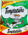 Temptations Seafood Medley Flavor Mega Pack Cat Treats, 180 g