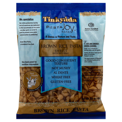 Tinkyada Gluten Free Brown Rice Pasta Shells, 454 g