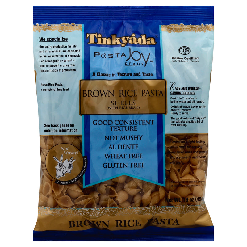 Tinkyada Gluten Free Brown Rice Pasta Shells, 454 g