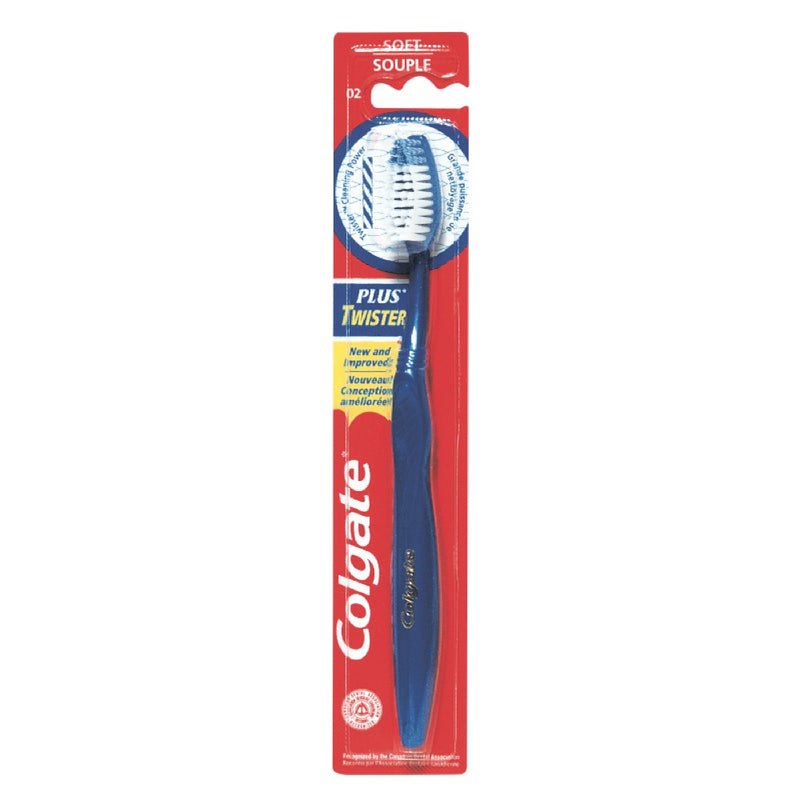 Colgate Plus Twister Toothbrush, 1 ct