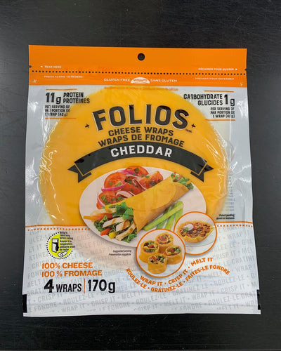 FOLIOS CHEDDAR WRAPS