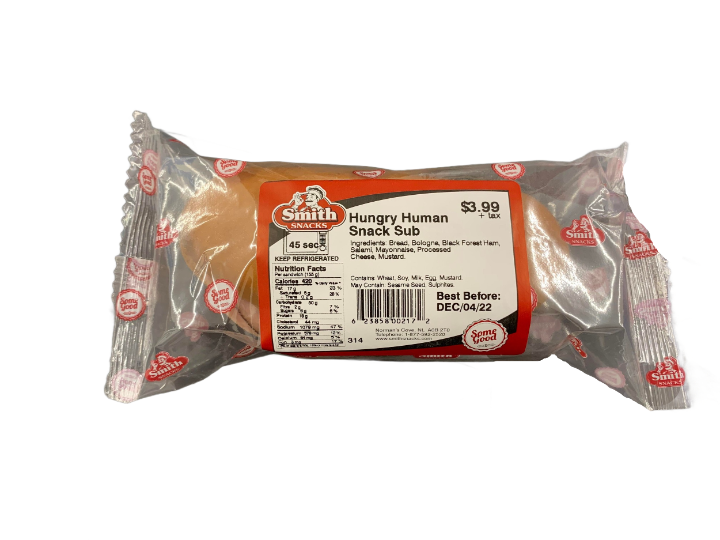 Smith Snacks Hungry Human Snack Sub