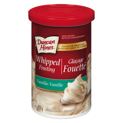 Duncan Hines Whipped Vanilla Premium Frosting, 459 g