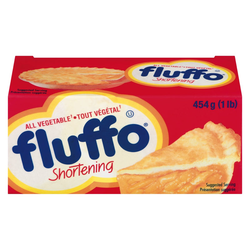 Fluffo All Vegetable Shortening, 454 g