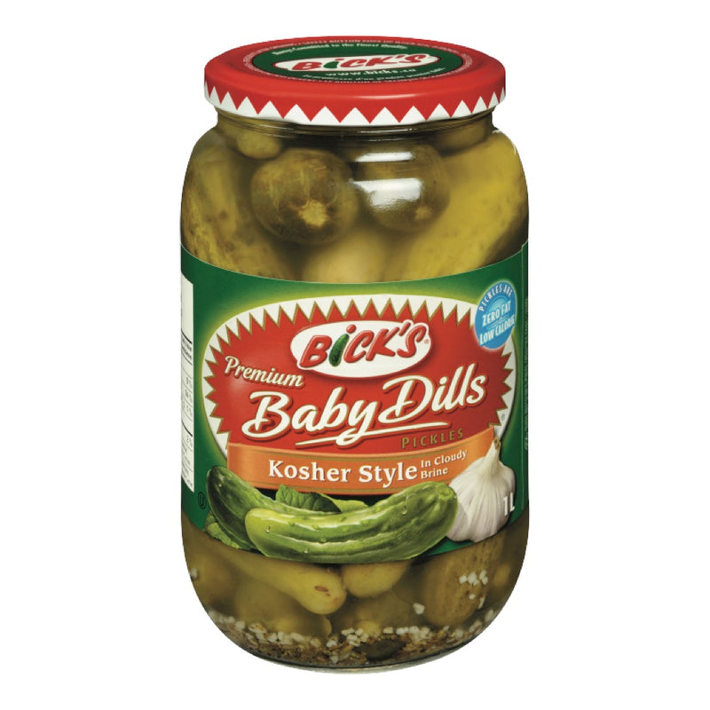 Bick's Kosher Style Baby Dill Pickles, 1 L