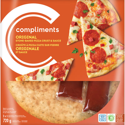 Compliments Original Pizza, 720 g