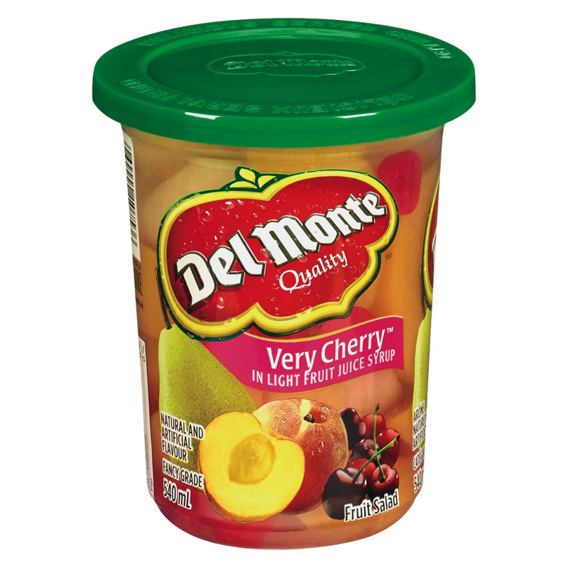 Del Monte Very Cherry Fruit Salad In Light Fruit Juice Syrup, 540 mL