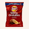 Lay's Wavy Original Potato Chips, 235g