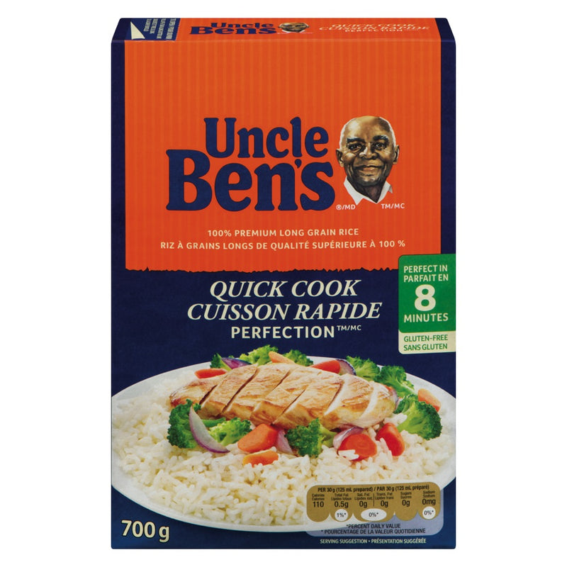 Uncle Ben's Quick Cook Perfection Rice, 700 g
